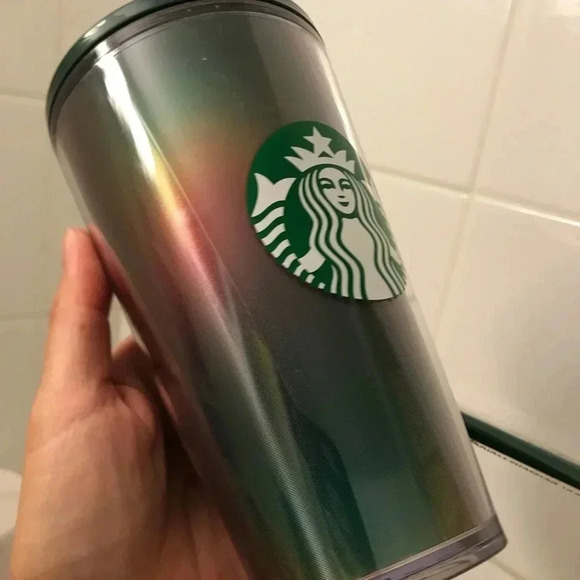 Starbucks Rainbow Color Changing Grande Tumbler - Picture 2 of 3